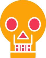 Skull X ray Vector Icon