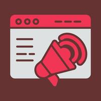 Website Promotion Vector Icon