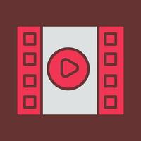 Video Play Vector Icon