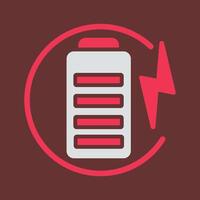 Charge Battery Vector Icon