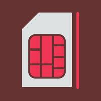 SIM Card Vector Icon