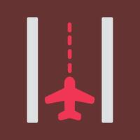 Runway Vector Icon