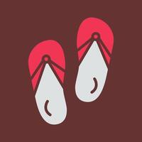 Slippers Vector Icon