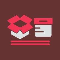 Boxes Vector Icon