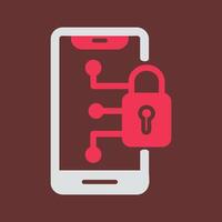 Secure Device Vector Icon