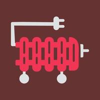 Oil Heater Vector Icon