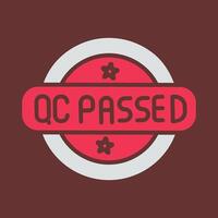 QC Passed Vector Icon