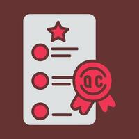 Quality Control Vector Icon