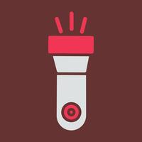 Flashlight Vector Icon