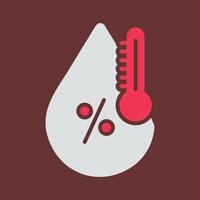 Humidity Vector Icon