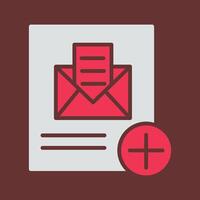 Add Mail Vector Icon