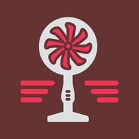 icono de vector de ventilador