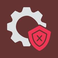 Unprotected Vector Icon
