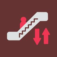 Escalator Vector Icon