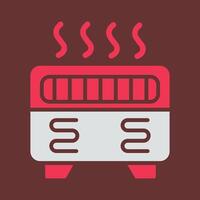 Convection Heater Vector Icon