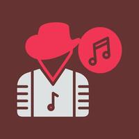 músico vector icono