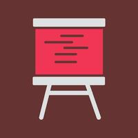 Whiteboard Vector Icon