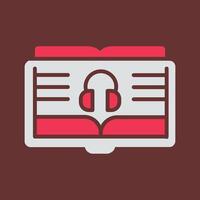 Audio Book Vector Icon