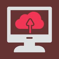 Cloud Backup Vector Icon