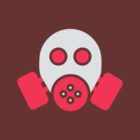 Gas Mask Vector Icon