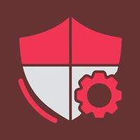 Shield Settings Vector Icon