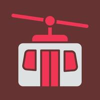 Cable Car Vector Icon