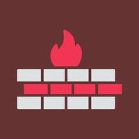 Firewall Vector Icon