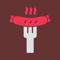 Sausage Vector Icon