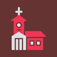 Building Church Vector Icon