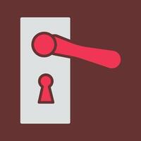 Door Handle Vector Icon