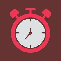 Large Clock Vector Icon