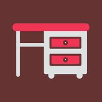 Table with Drawers I Vector Icon