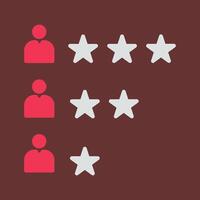 Rating Vector Icon