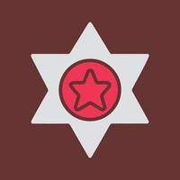 Sheriff Vector Icon