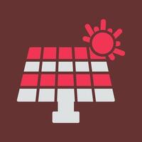 Solar Panel Vector Icon