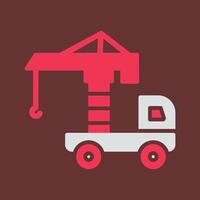 Lifter Crane Vector Icon