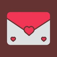 Wedding Envelope Vector Icon