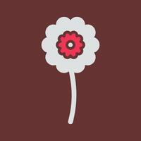 icono de vector de flores