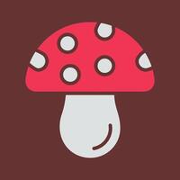 Mushroom Vector Icon