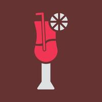 Cocktail Vector Icon