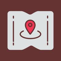 Map and Location Vector Icon