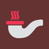 Smoking Pipe Vector Icon