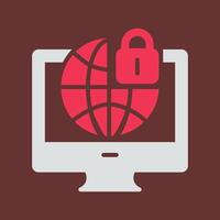 Internet Security Vector Icon