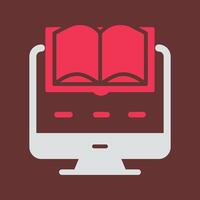 Digital Learning Vector Icon