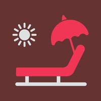 Beach Vector Icon