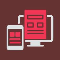 Adaptive Layout Vector Icon
