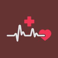 Heart Attack Vector Icon