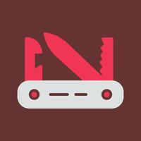 Swiss Army Knife Vector Icon