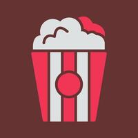 Popcorn Vector Icon