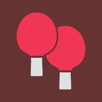 Ping Pong Vector Icon